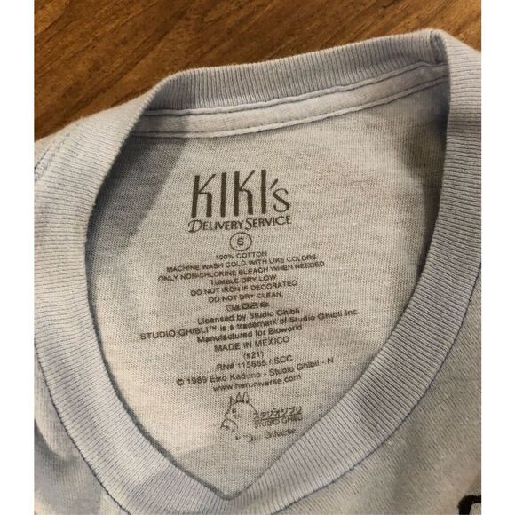 VNT Kiko’s Delivery Service Japanese T Shirt 1989 Unisex Koriko Studio Ghibli - Picture 6 of 11